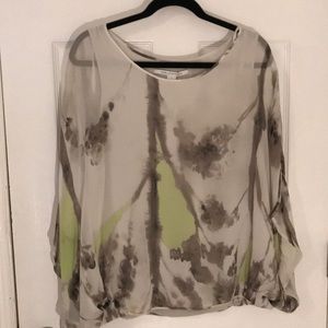 Diane von Furstenberg silk blouse, gently used